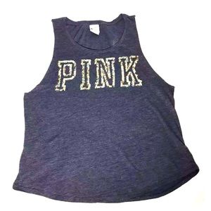 Victoria’s Secret pink sequin tank top